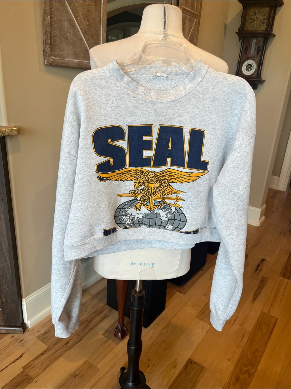 Urban Threads Navy Seal Sweatshirt Women’s Medium